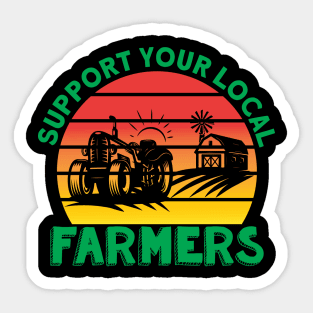 Farming Sticker